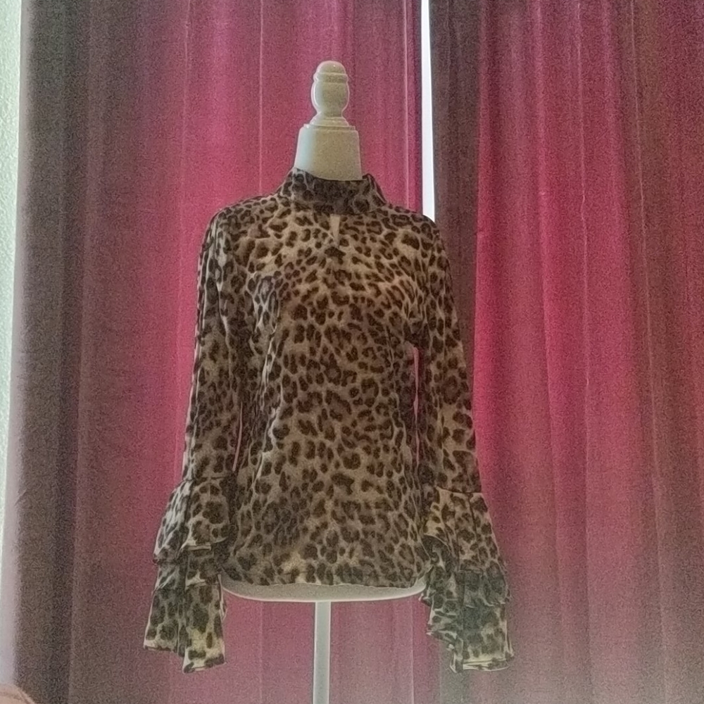 Gracia animal print top/blouse